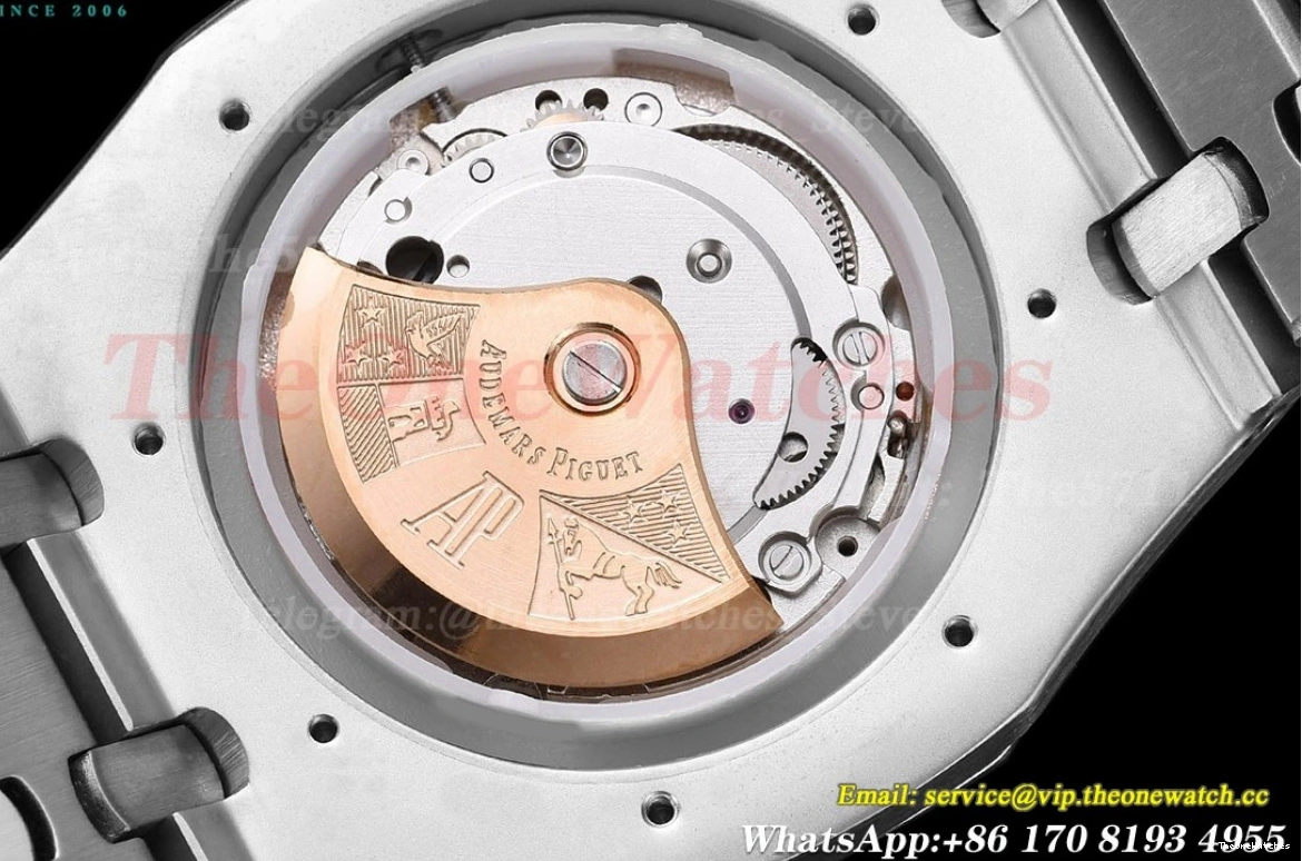 41mm Royal Oak 15400 GDF White SS MY8215 Dial SS 1231